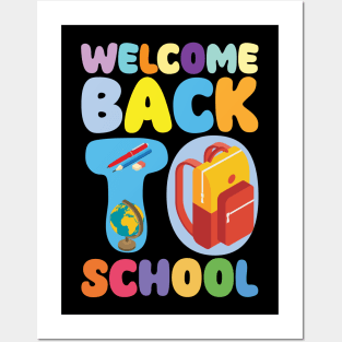 Welcome Back to School with balo Posters and Art